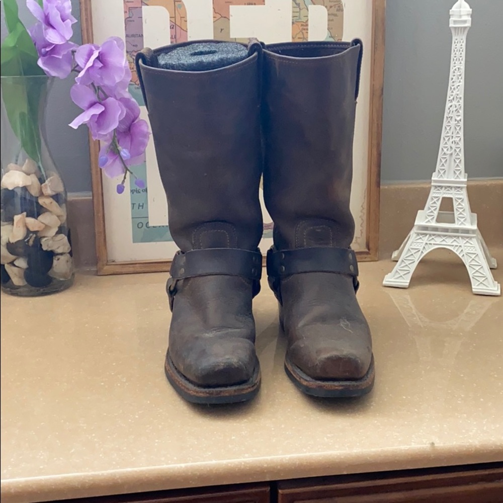 Frye Harness Boots